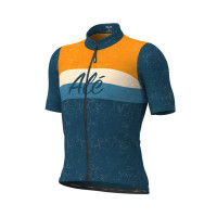 Letný cyklistický dres pánsky ALÉ CLASSIC STORICA modrý