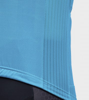 Letný cyklistický pánsky dres Alé Cycling R-EV1 Silver Cooling tyrkysový