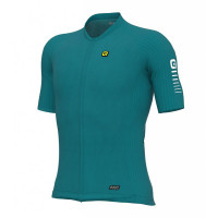  Letný cyklistický pánsky dres Alé Cycling R-EV1 Silver Cooling tyrkysový 3d front